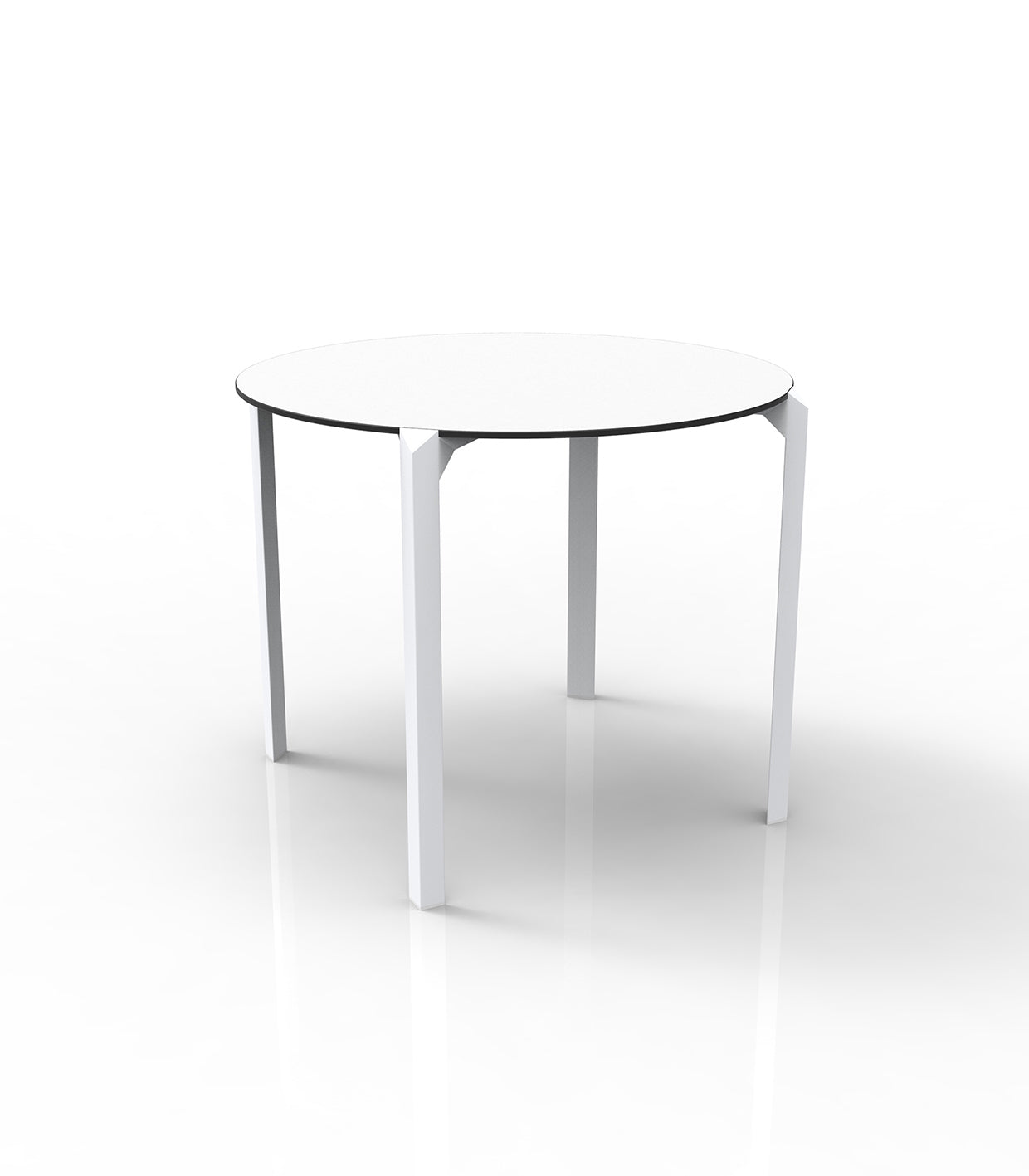 Vondom I Quartz dining table 100 cm, round, set of 2