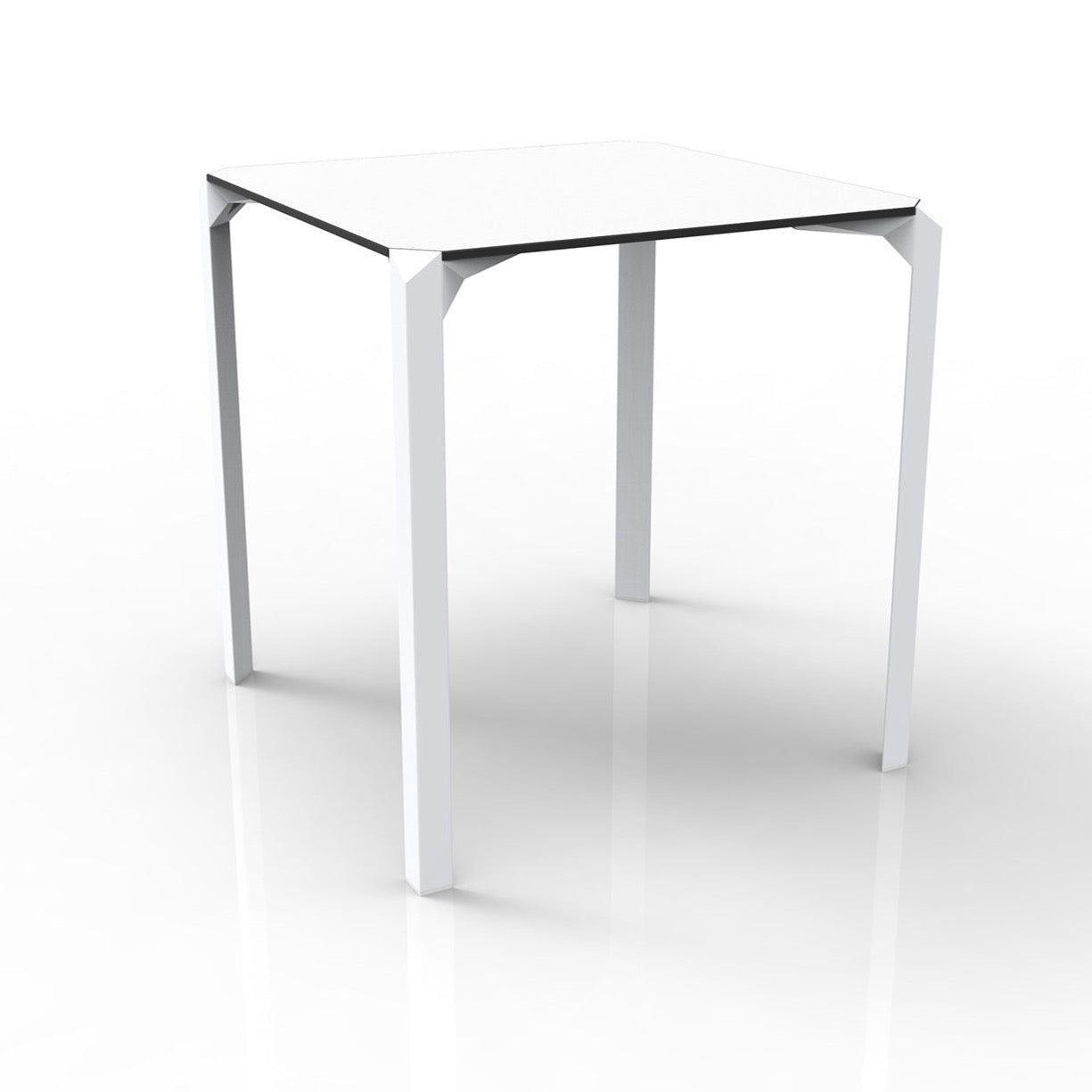 Vondom I Quartz dining table 79 cm, square, set of 2