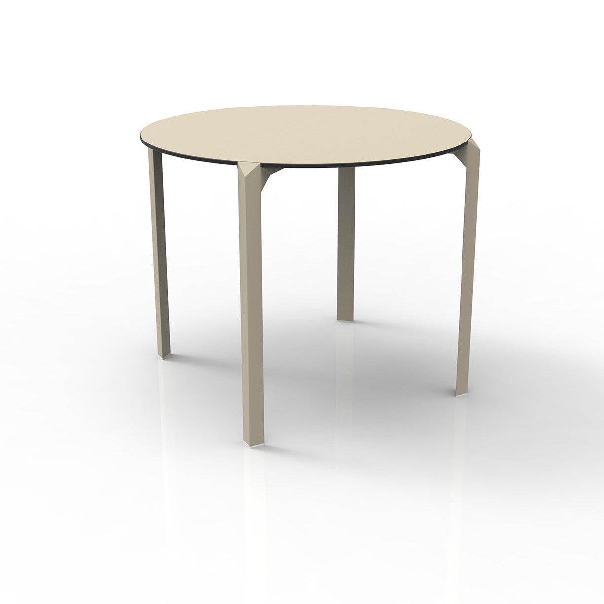 Vondom I Quartz dining table 79 cm, round, set of 2