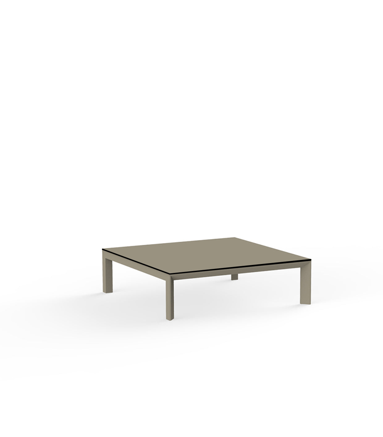 Vondom I Frame Loungetisch 100 cm, quadratisch