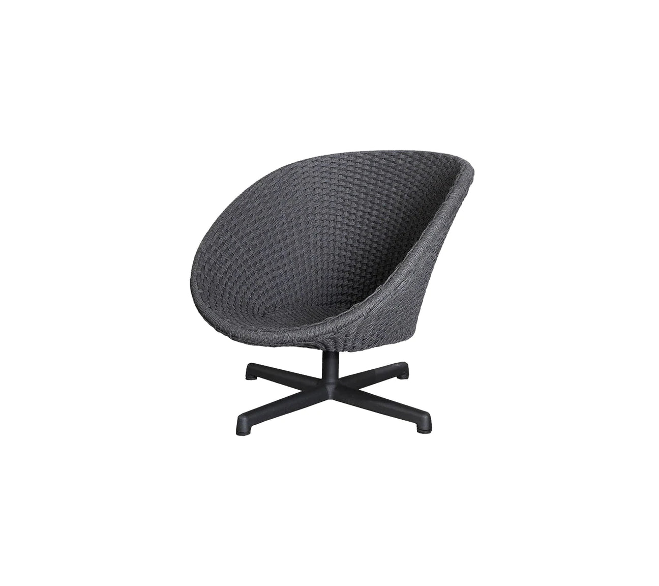 Cane-Line Peacock Loungesessel Drehbar ohne Polster