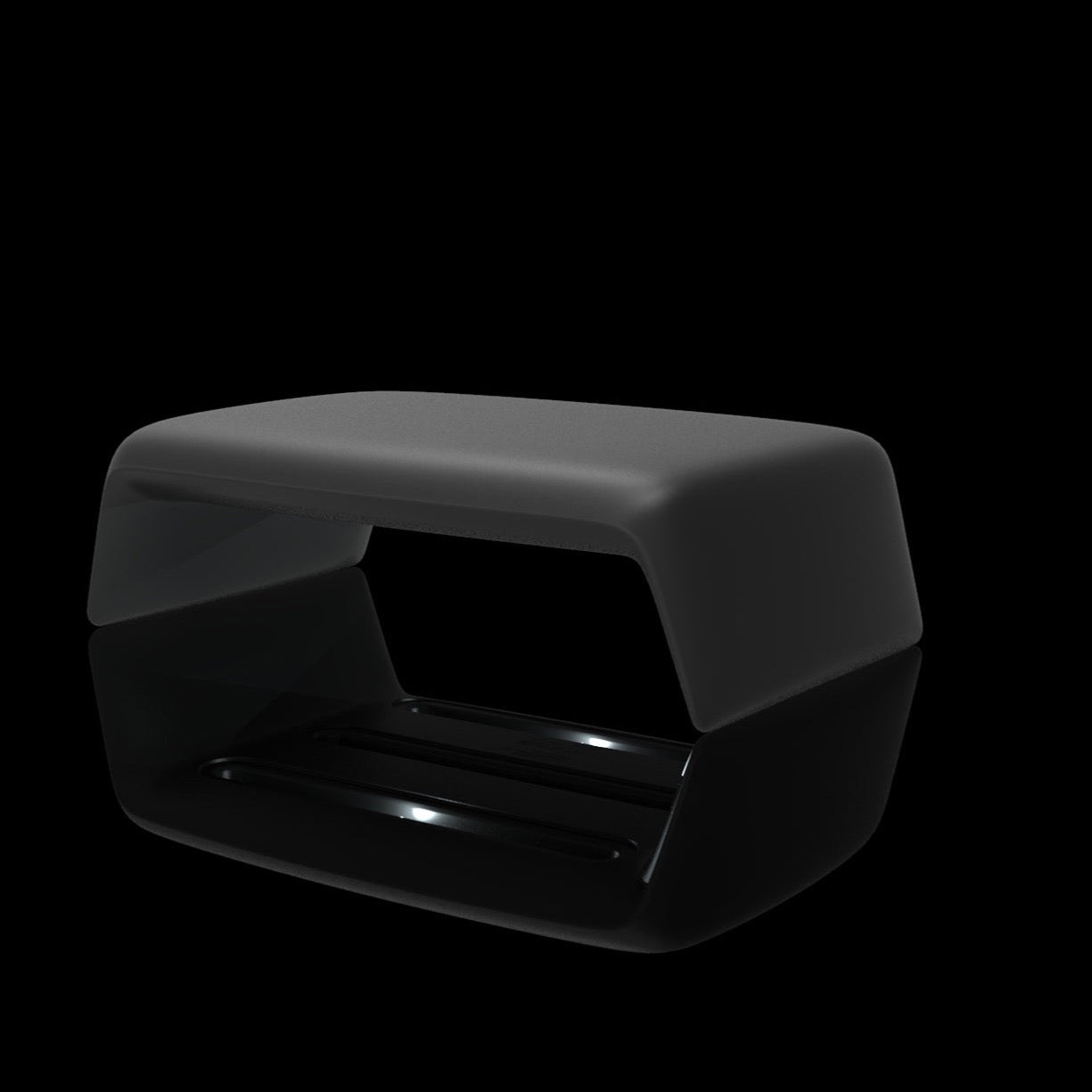 Vondom I Blow Lounge Table 120 cm, rectangular