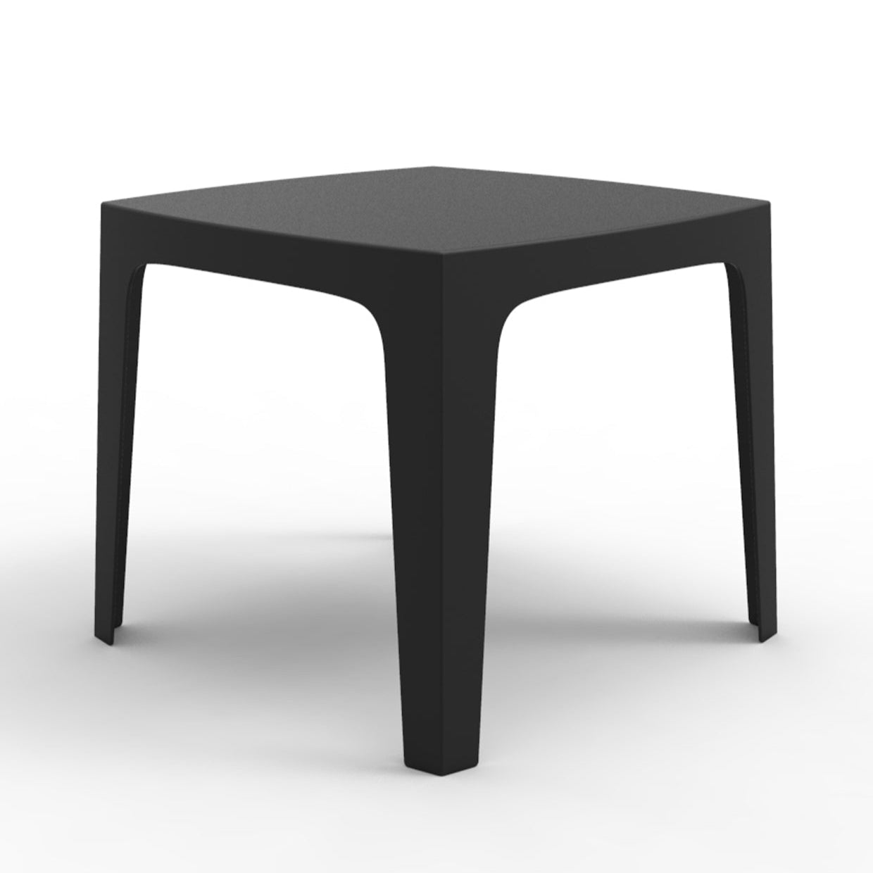 Vondom I Solid dining table 85 cm, square, set of 4