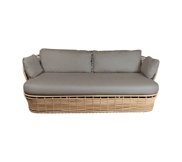 Cane-Line Basket 2-Sitzer Sofa, Frontansicht