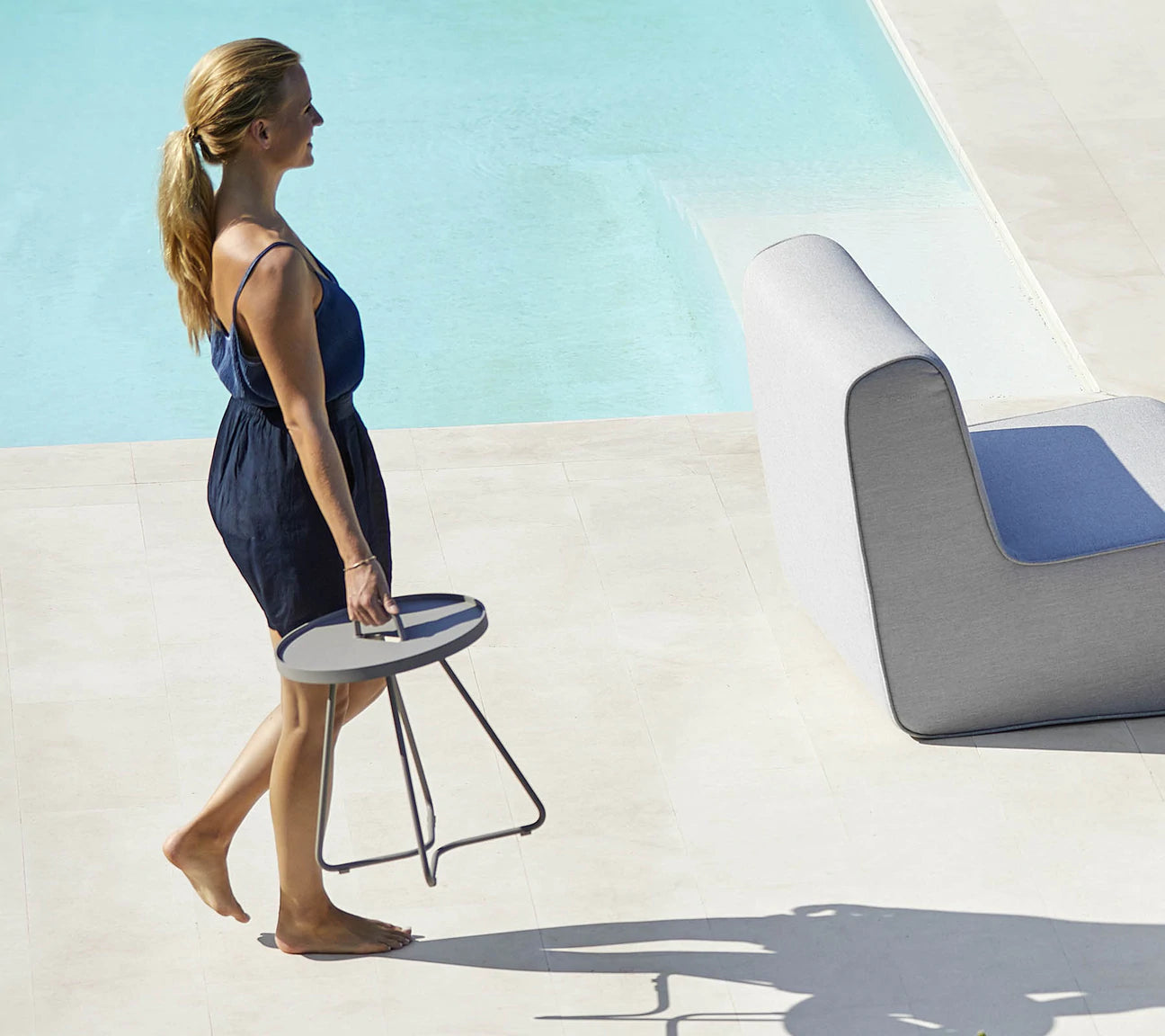 Cane-Line On-the-move Beistelltisch Extra-Klein