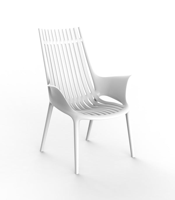 Set of 4 Vondom IBIZA lounge chairs