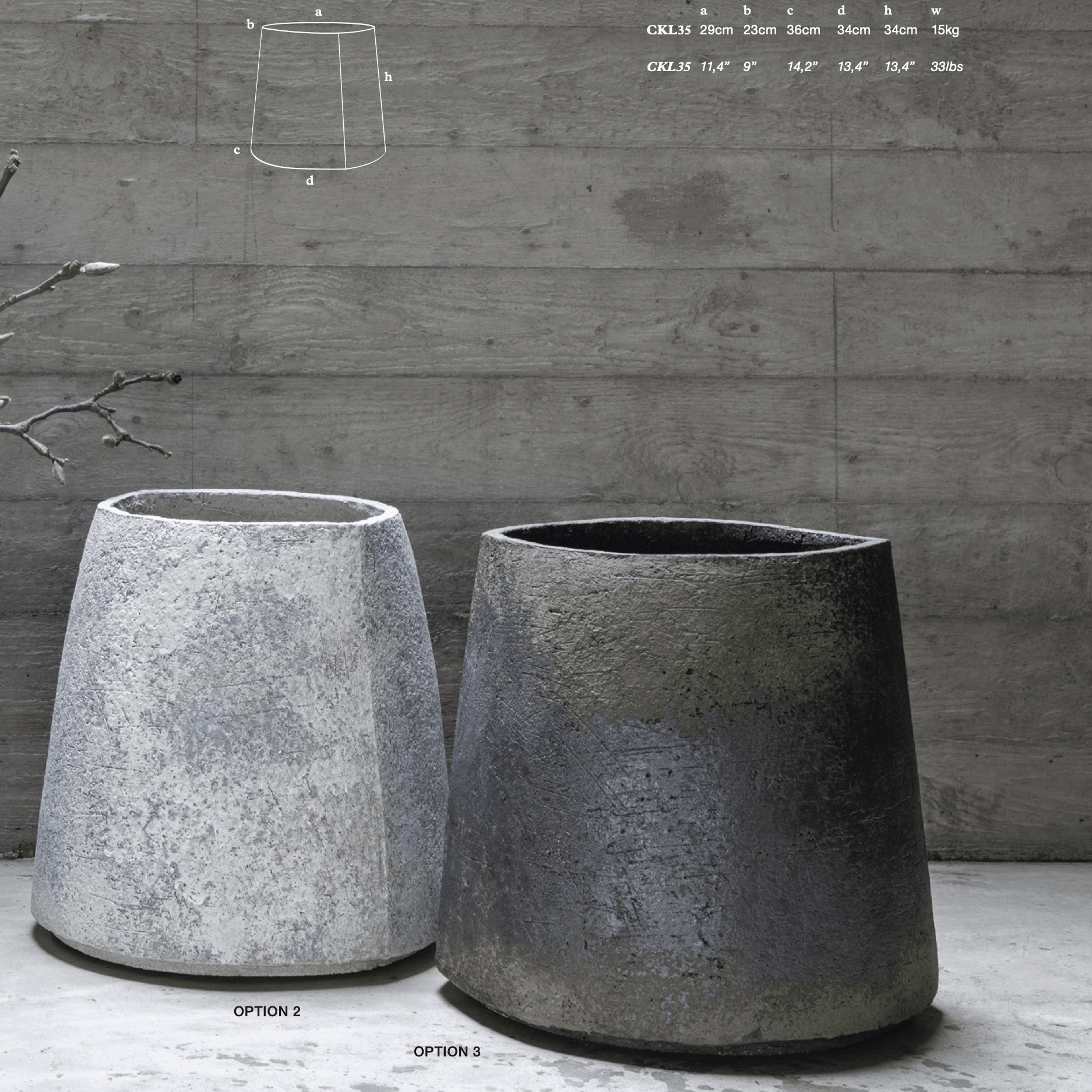 Der CKL Pflanztopf aus dem Hause Atelier Vierkant ist ein hochwertiges Gefäß für Pflanzen. Hergestellt nach traditionellen Methoden, verbindet er moderne Eleganz mit jahrhundertealter Handwerkskunst.