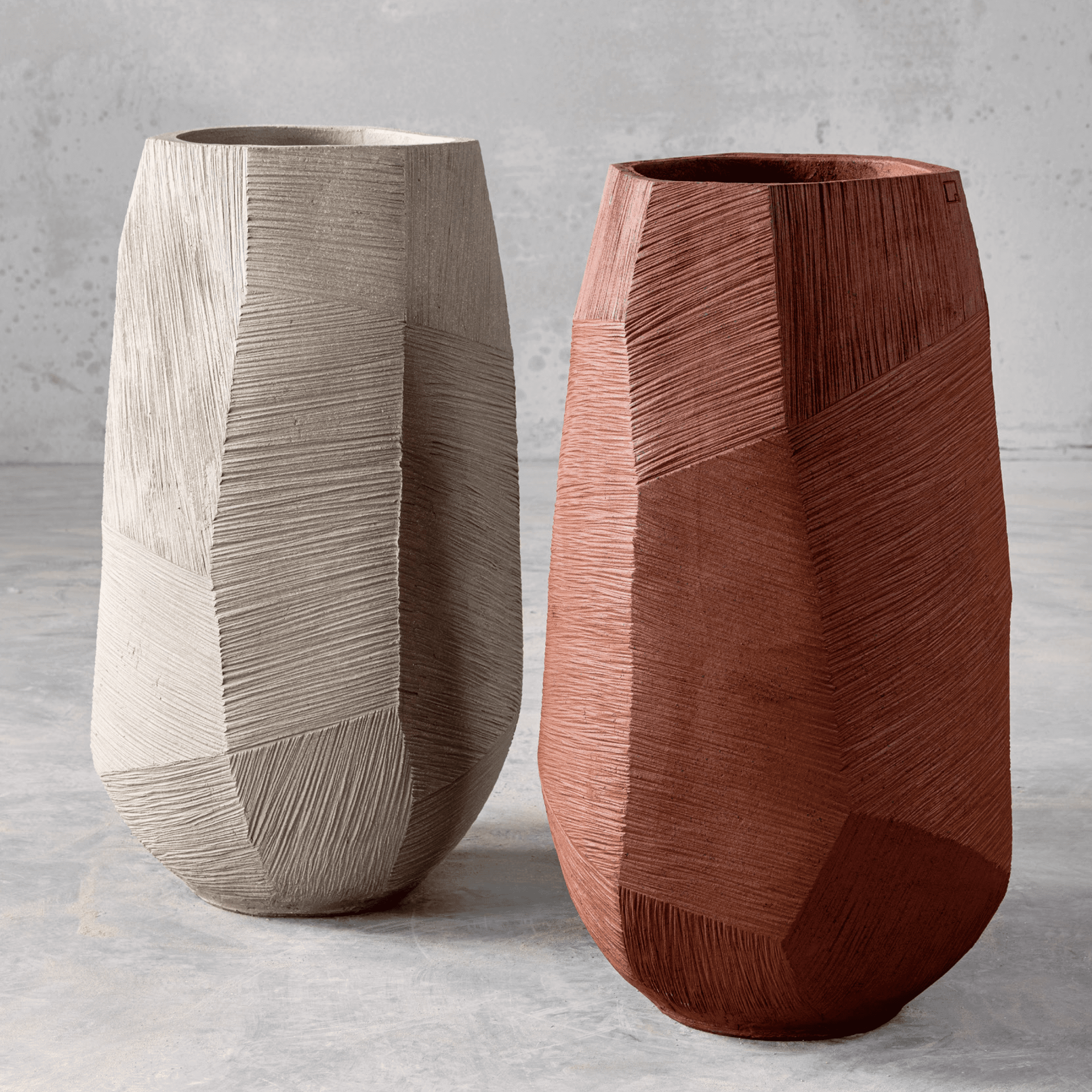 Atelier Vierkant KUEBEL ANTHOS 100 in white und red