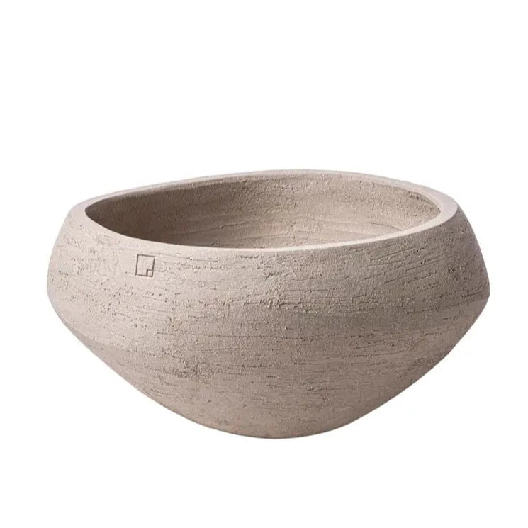 Atelier Vierkant Pflanztentopf O90 in white