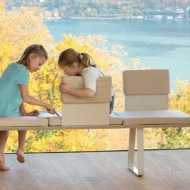 Ego Paris Bank-Rückenlehne Extrados in beige