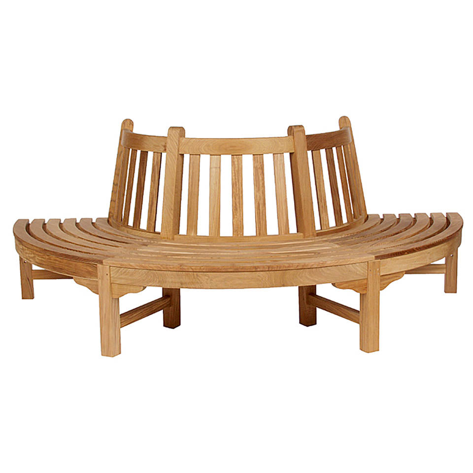 Barlow Tyrie Glenham Round Tree Seat Ø 220 cm Teak
