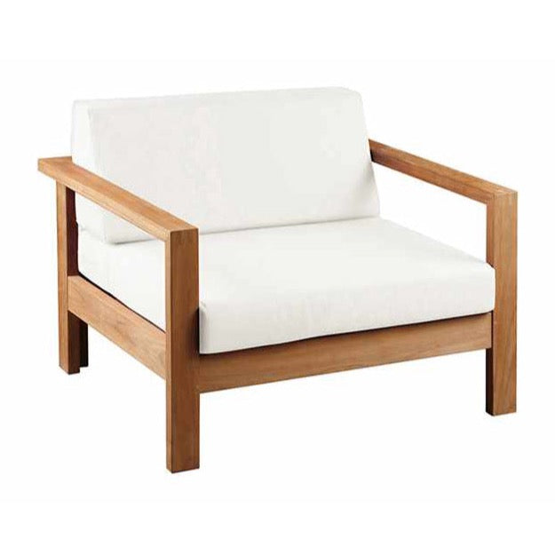 Linear armchair