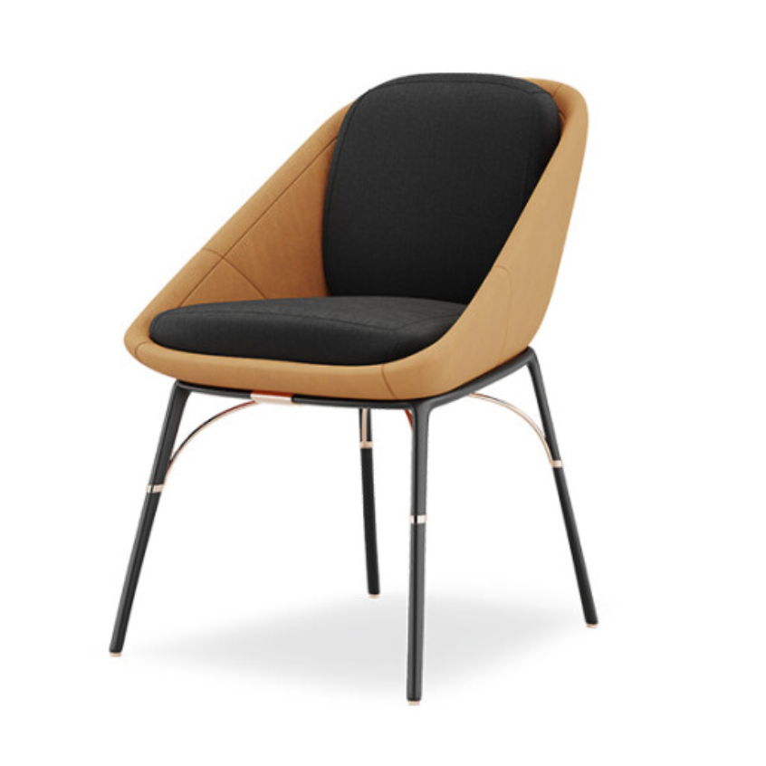 Myface I Nero Dining Chair