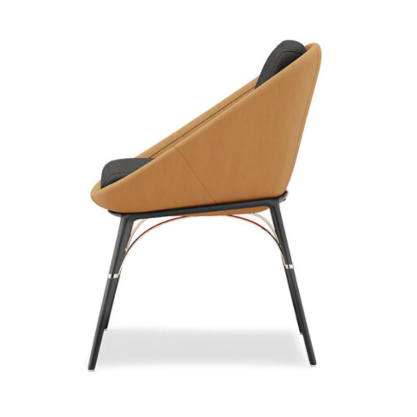 Myface I Nero Dining Chair
