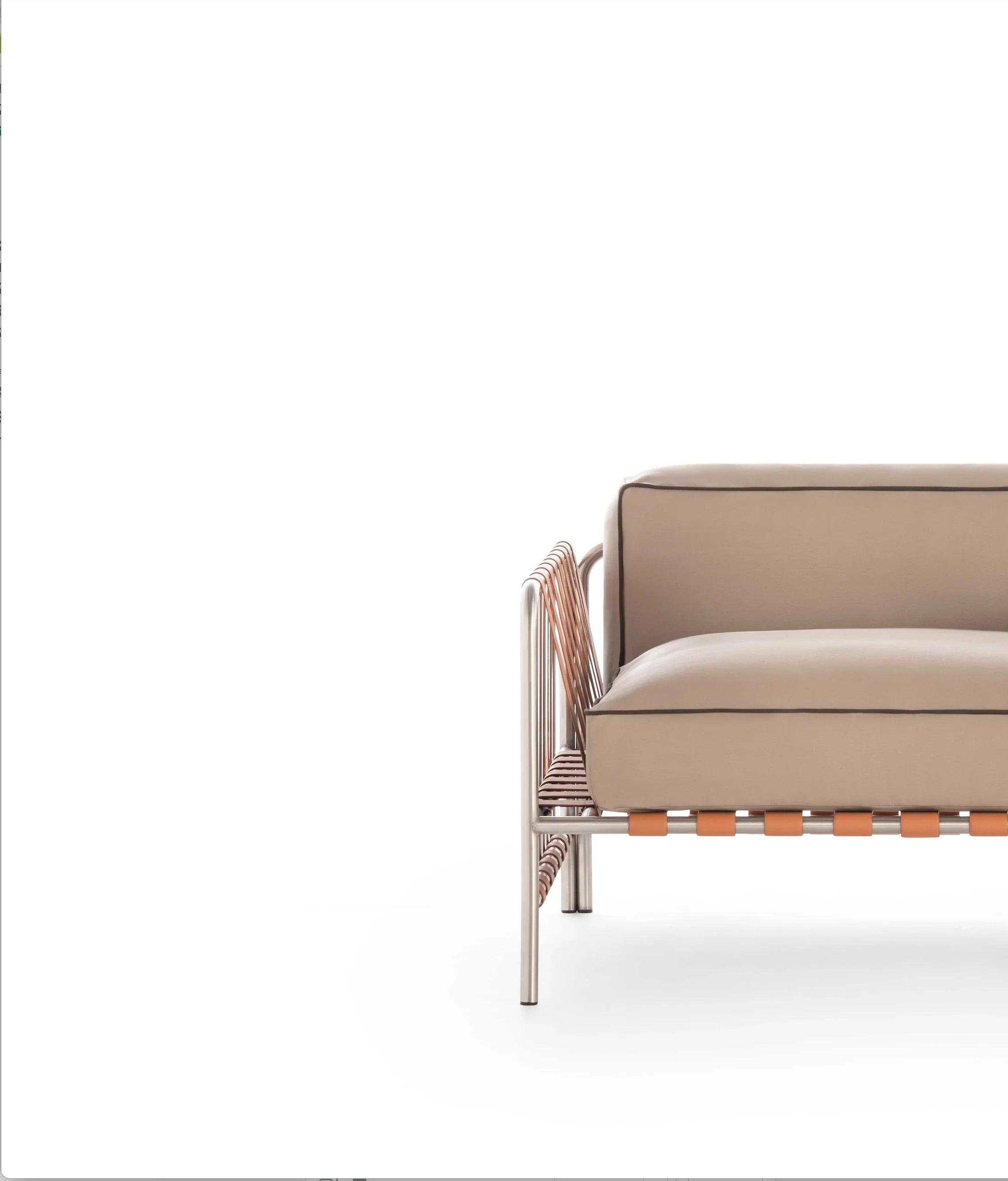 Gandia Blasco I Onsen Sofa without armrests Sectional 4