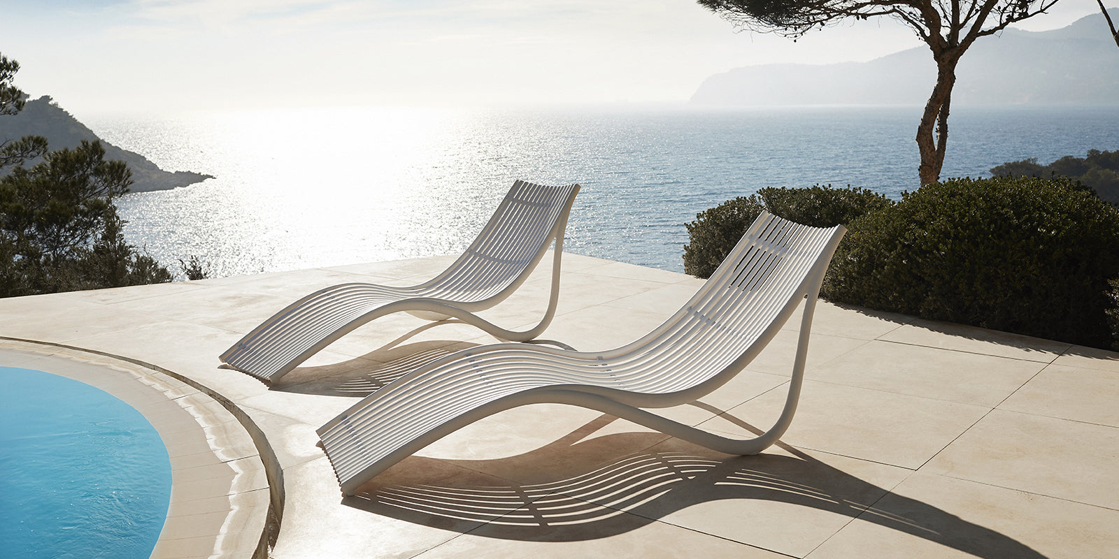 Vondom I Ibiza sun lounger, set of 4