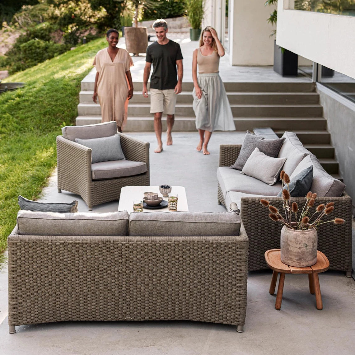 Cane-Line Diamond Loungesessel