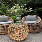 Cane-Line I Nest Couchtisch/Hocker 67 cm, rund