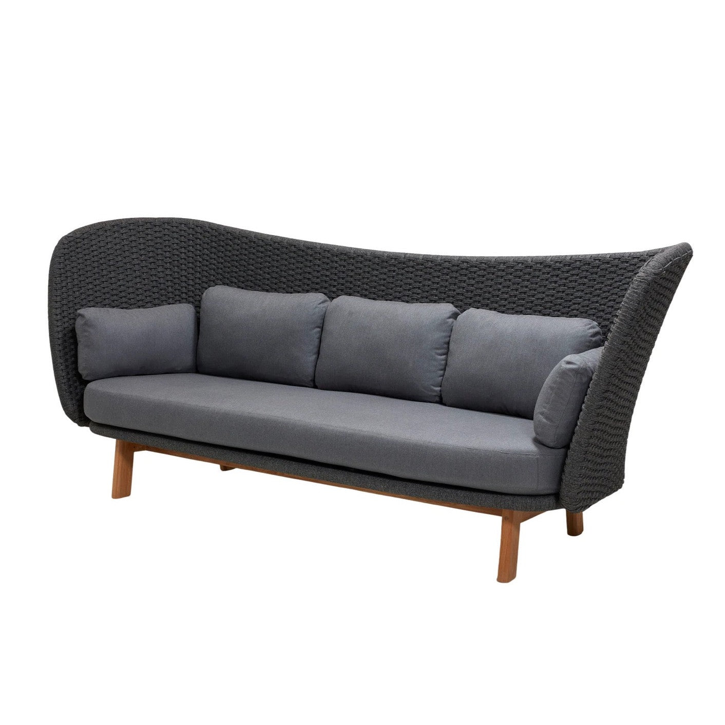 Cane-Line Peacock Wing 3-seater sofa
