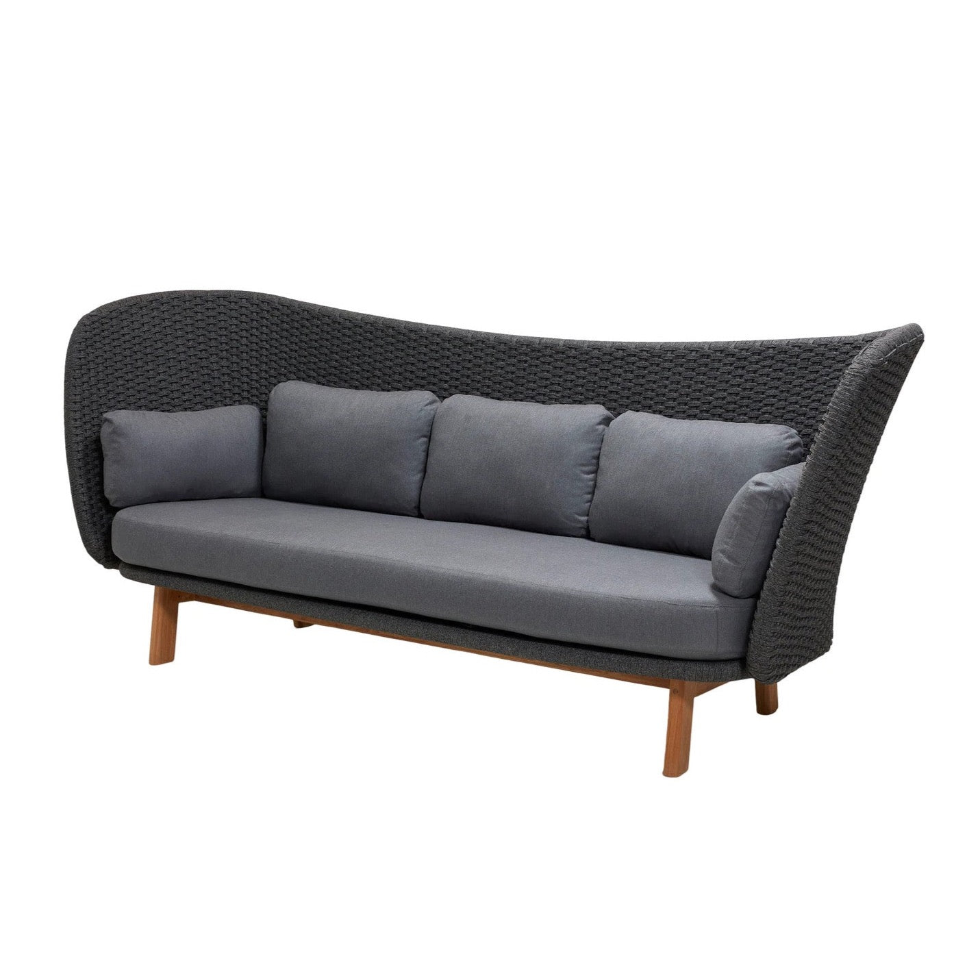 Cane-Line I Peacock Wing 3-Sitzer Sofa 248 cm