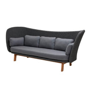 Cane-Line I Peacock Wing 3-Sitzer Sofa 248 cm