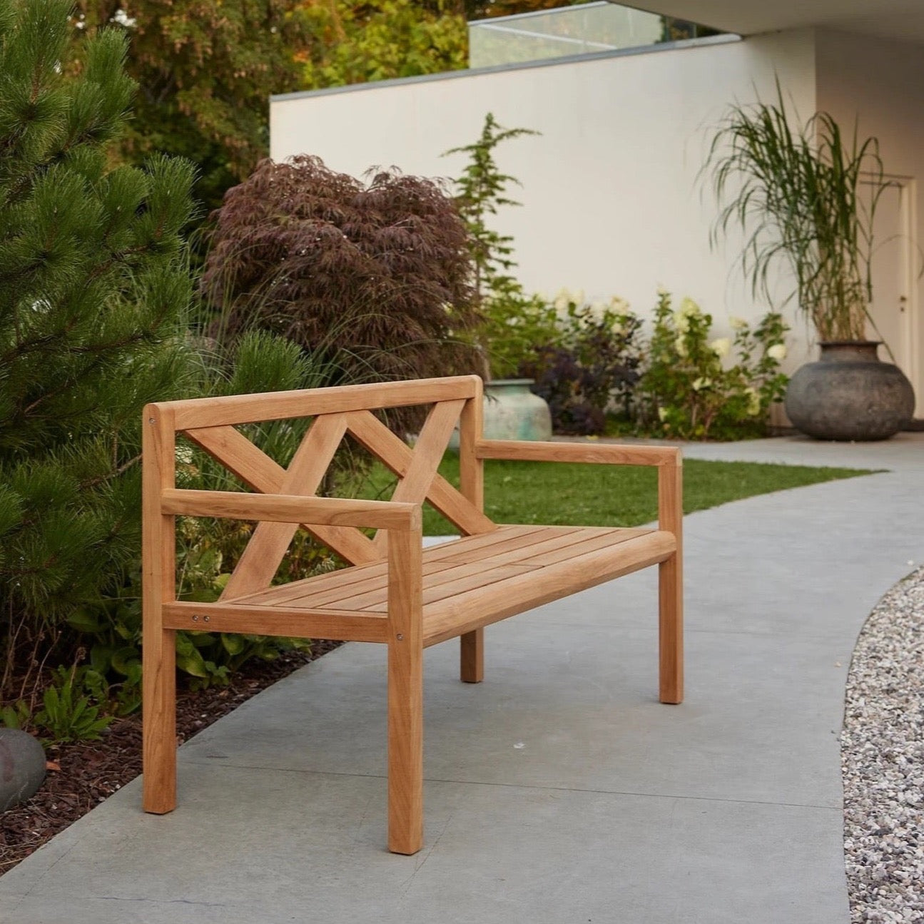 Cane-Line Grace garden bench 150 cm