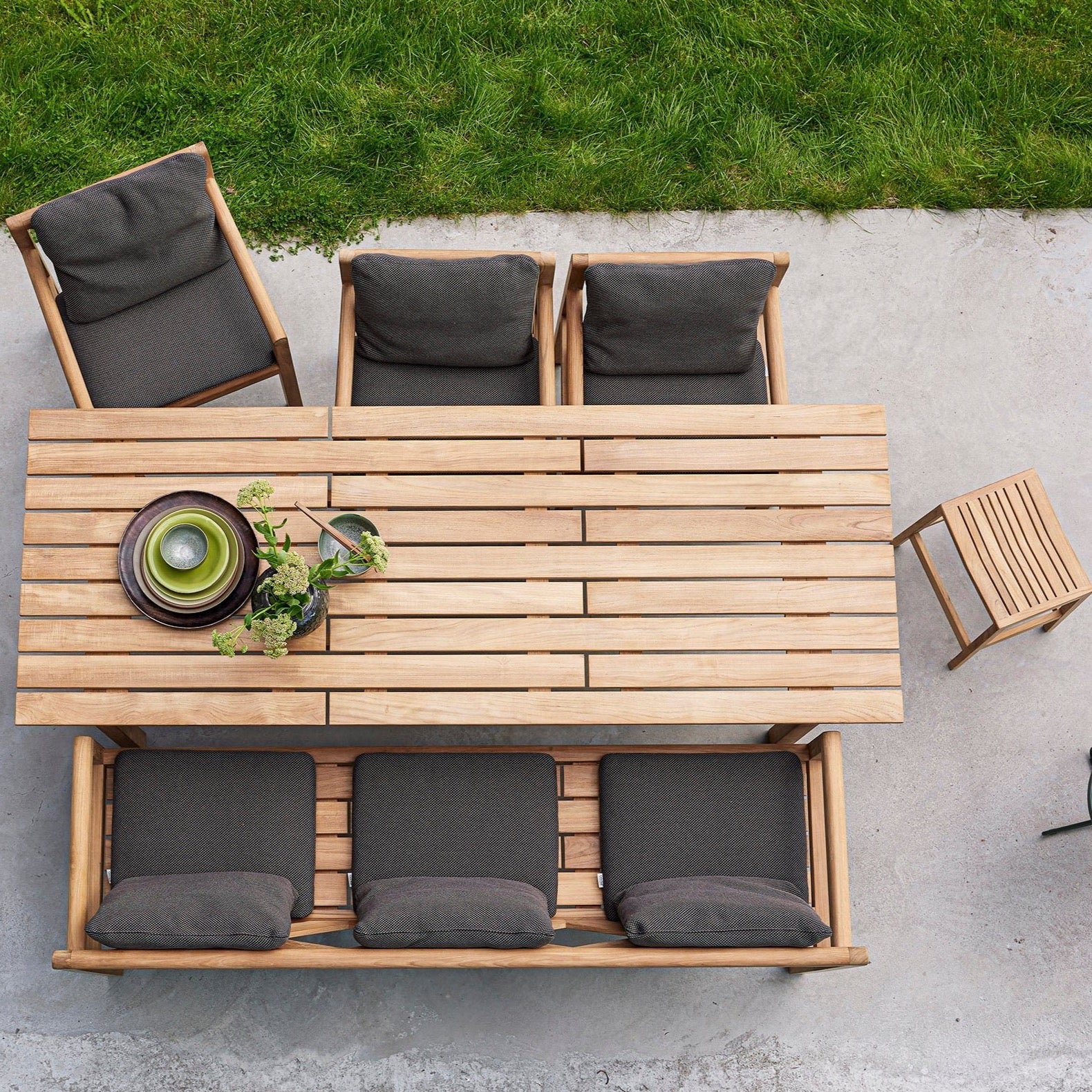 Cane-Line I Grace Gartenbank 210 cm