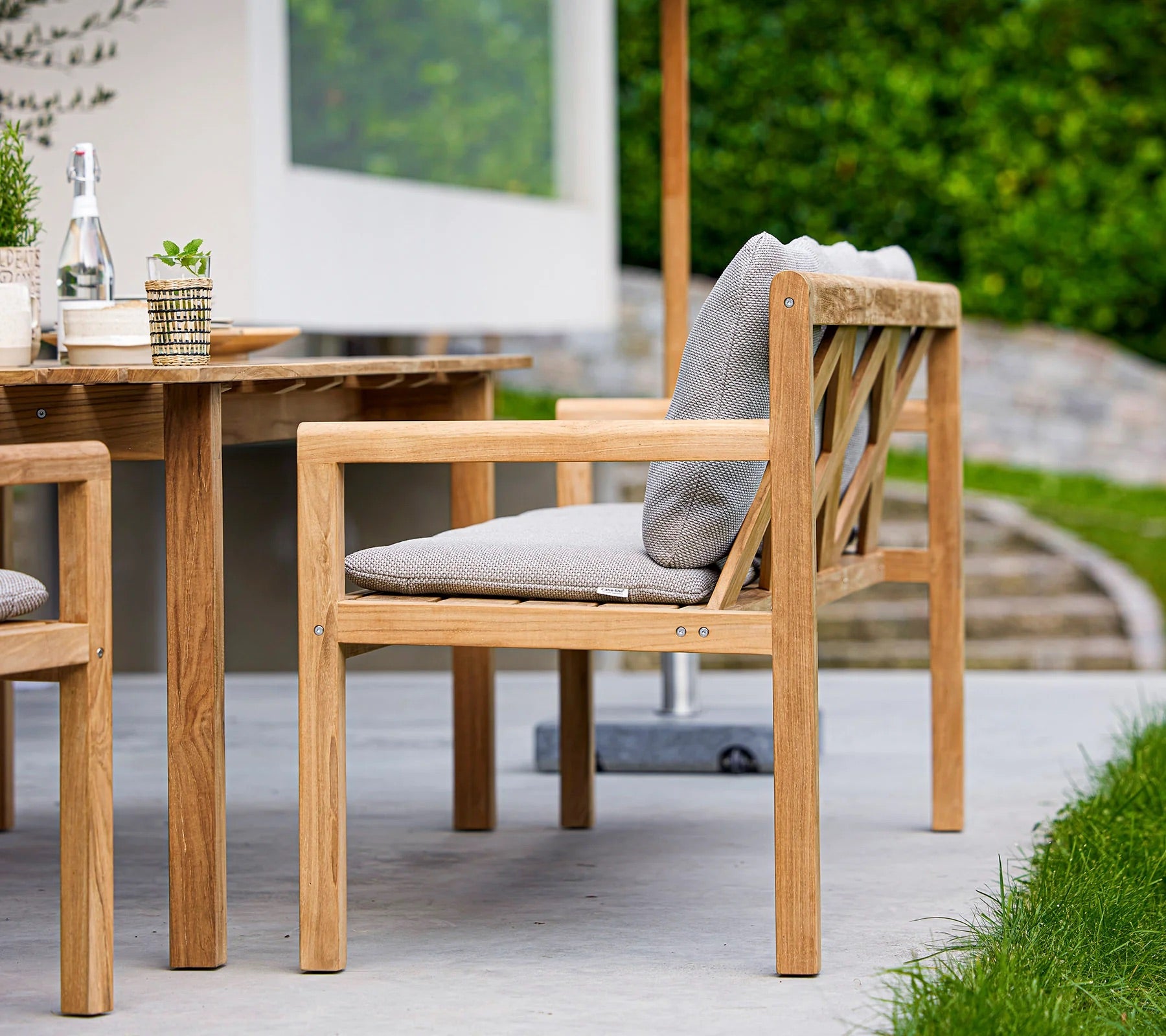 Cane-Line I Grace Gartenbank 210 cm