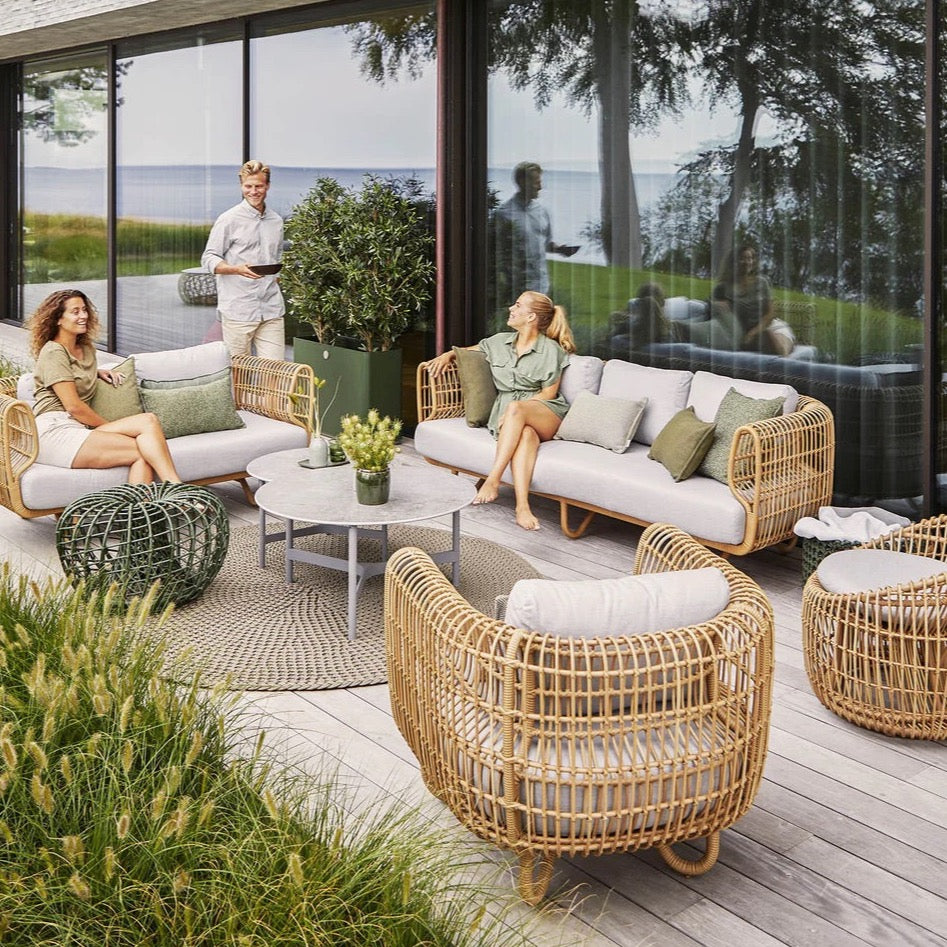 Cane-Line I Nest 3-Sitzer Sofa 227 cm