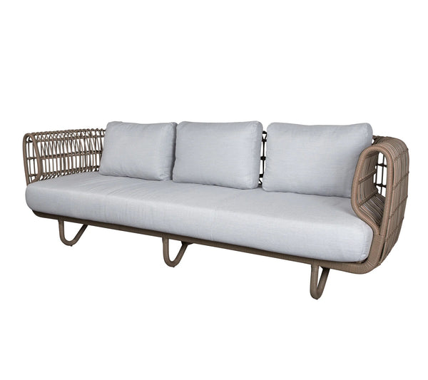 Cane-Line Nest 3-seater sofa