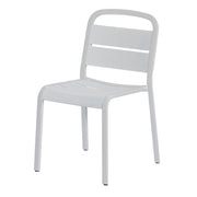 Ego Paris Aluminium Stuhl Marumi in weiß