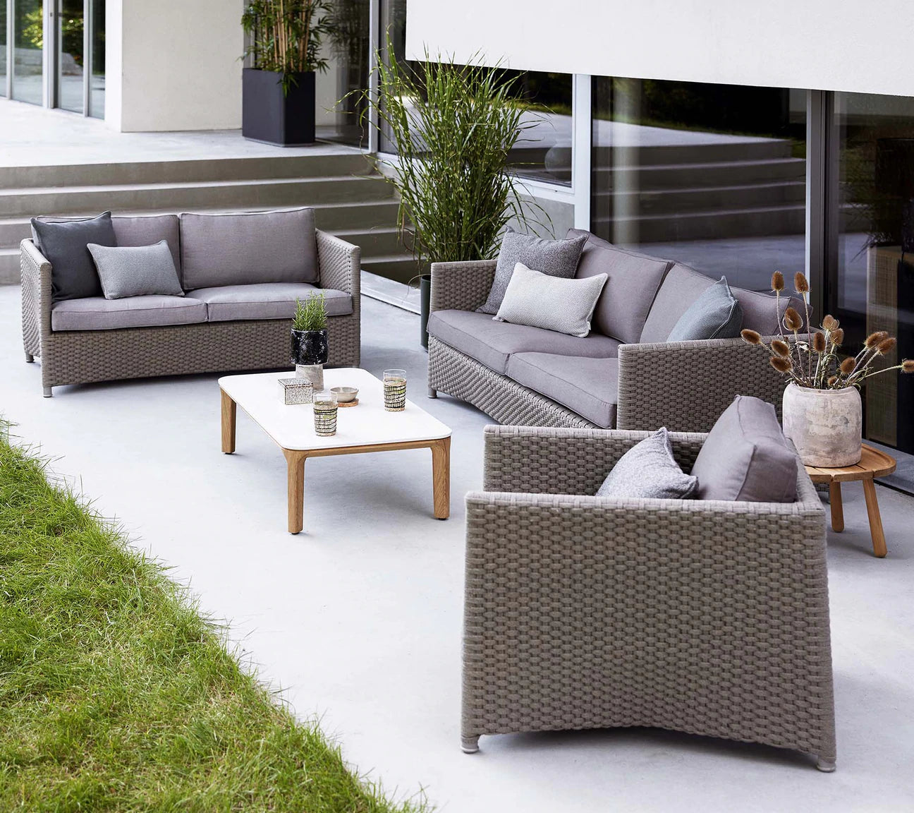 Cane-Line Diamond Loungesessel
