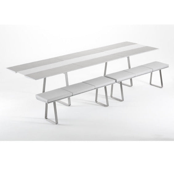 Ego Paris extendable dining table Extrados Large 242/332 cm