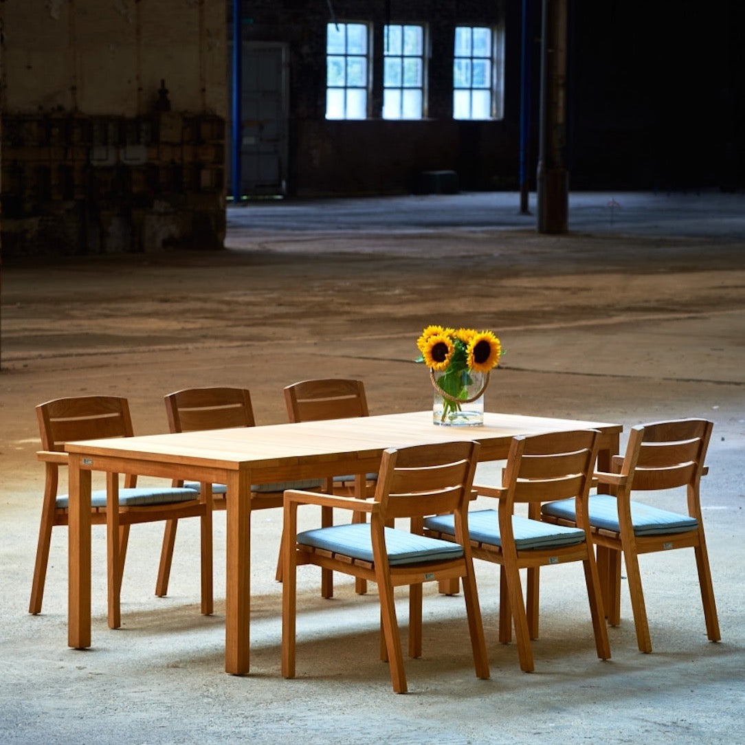 Traditional Teak I Floris Esstisch 213 cm, rechteckig