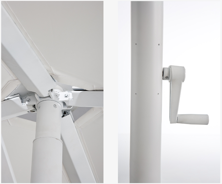 Gandia Blasco I Bali Sonnenschirm 260 cm, quadratisch