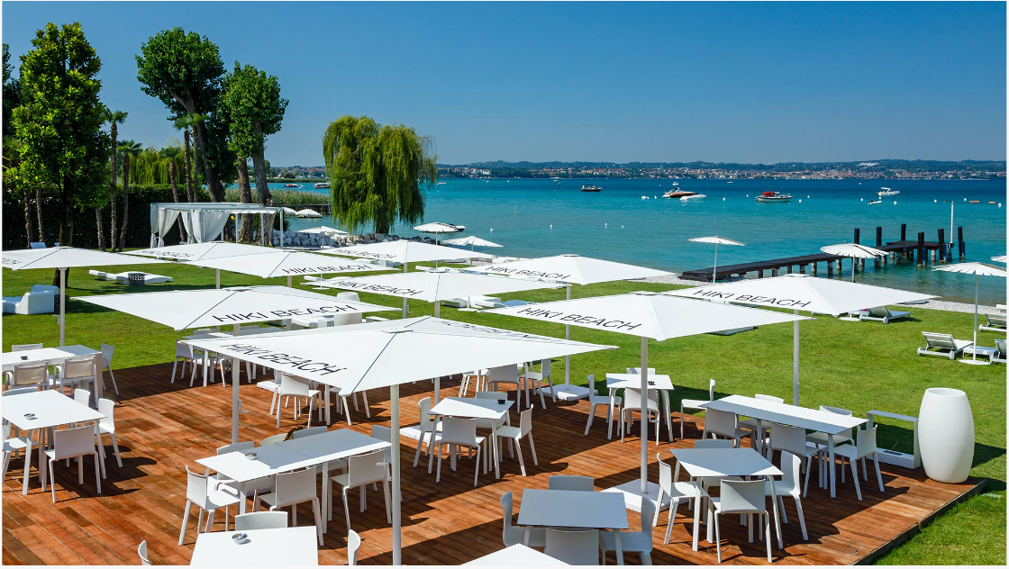 Gandia Blasco I Bali Sonnenschirm 260 cm, quadratisch