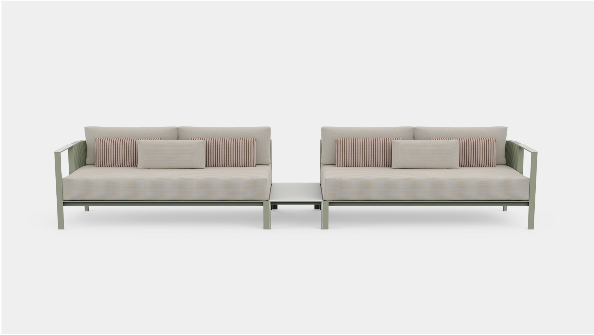 Gandia Blasco I Solanas Side Table 45 cm, rechteckig