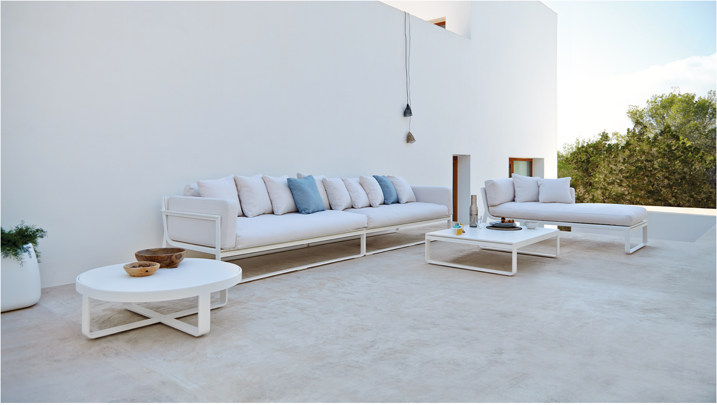 Gandia Blasco I Flat Coffee Table 90 cm, quadratisch