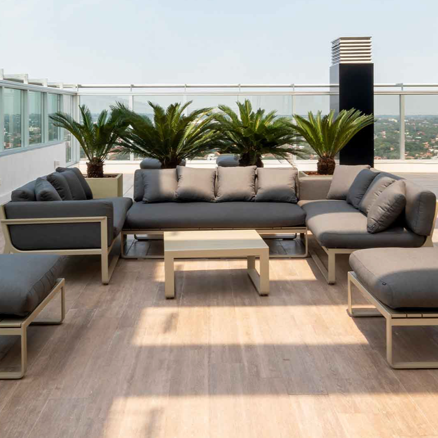 Gandia Blasco I Flat Coffee Table 90 cm, quadratisch