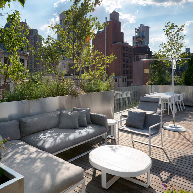 Gandia Blasco I Flat Coffee Table 90 cm, rund