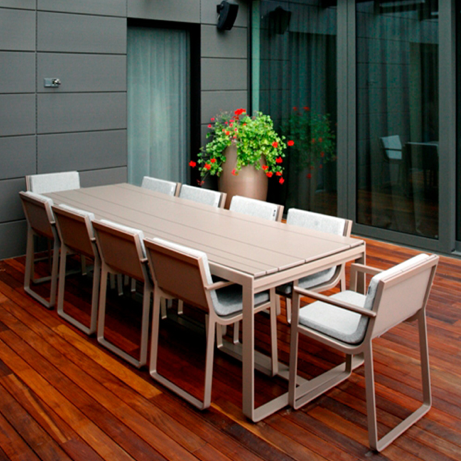 Gandia Blasco I Flat Dining Table 270 cm, rechteckig