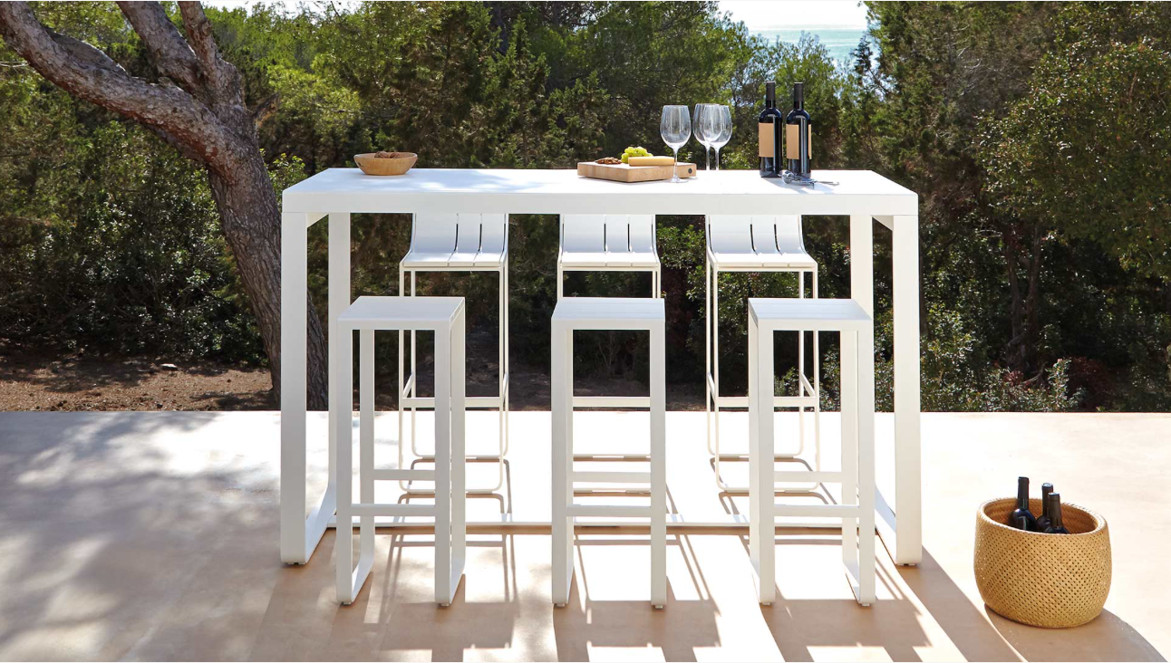 Gandia Blasco I Flat Bar Table 180 cm, rechteckig