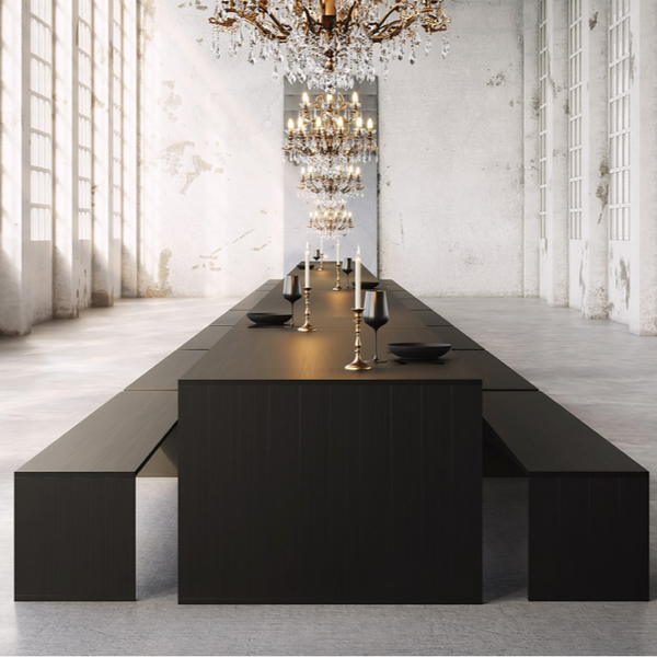 Gandia Blasco GB Table à manger modulable 210 cm