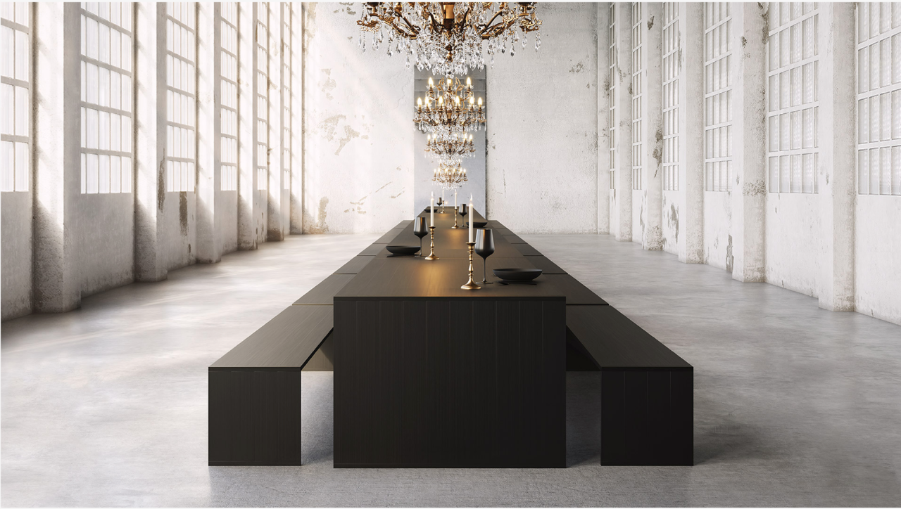 Gandia Blasco GB Modular dining table 300 cm