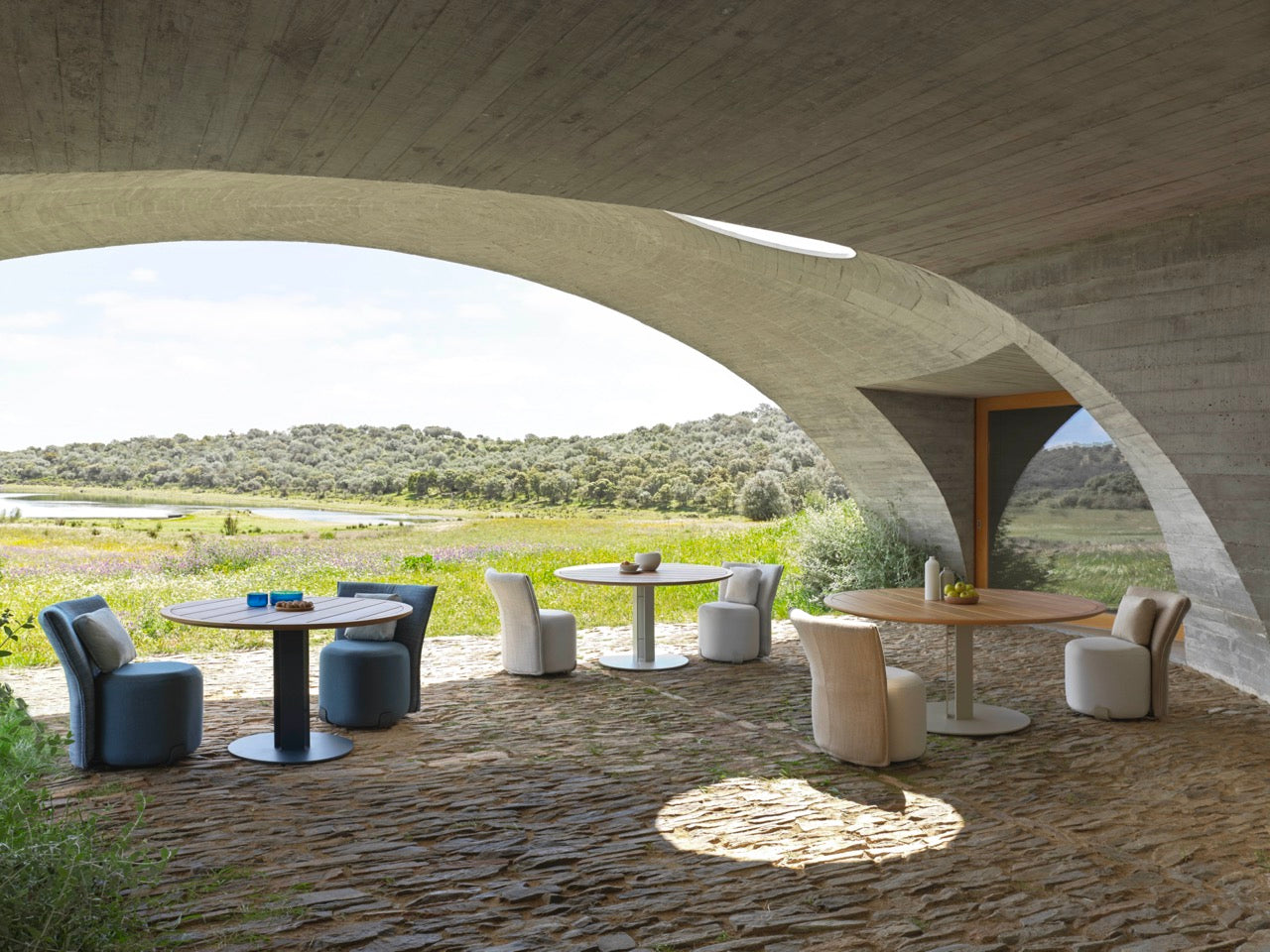 Gandia Blasco I Isla Esstisch 150 cm, rund