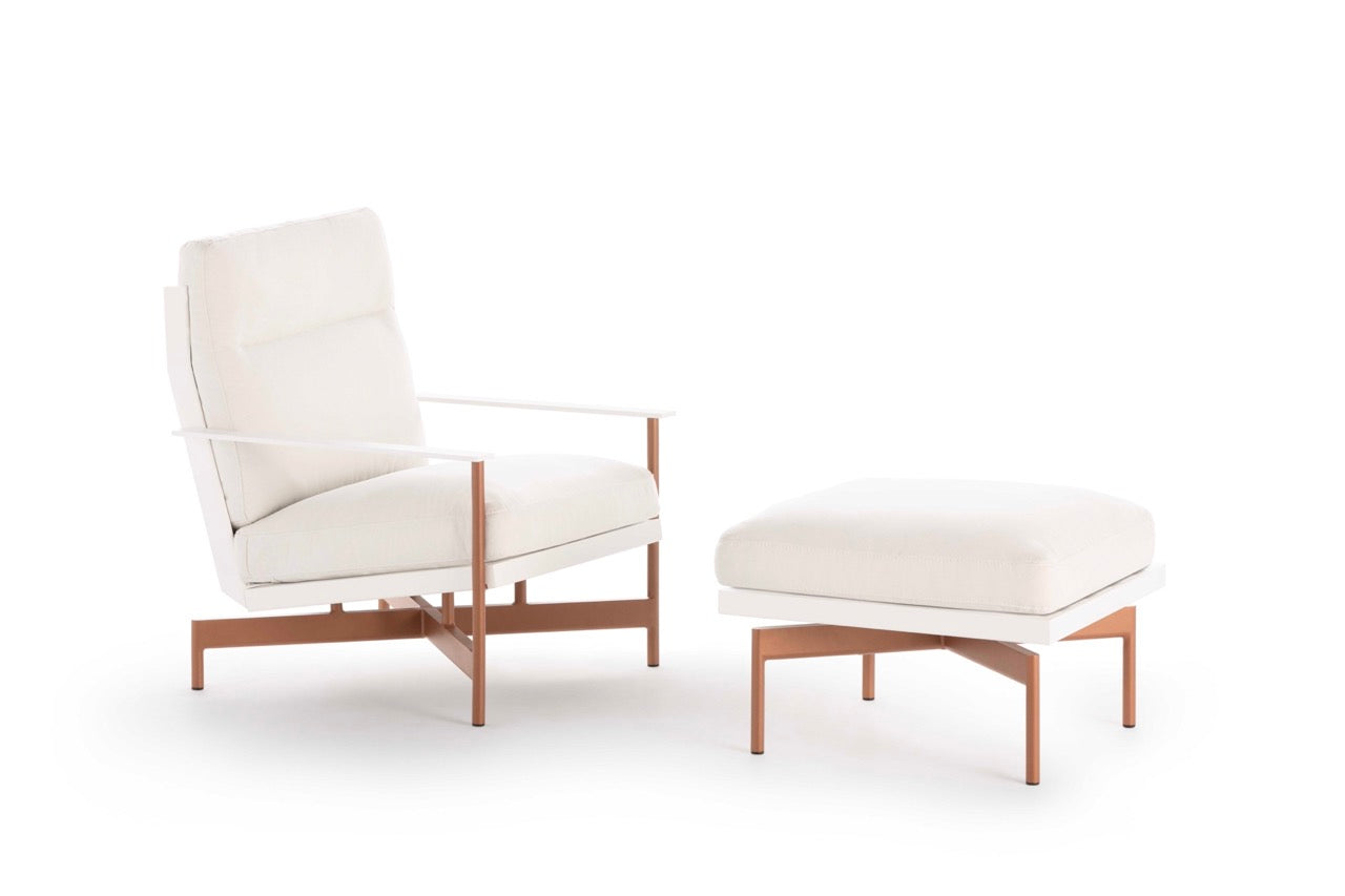 Gandia Blasco I Onde stool for Club Armchair