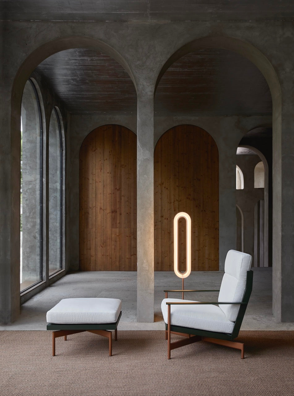 Gandia Blasco I Onde stool for Club Armchair