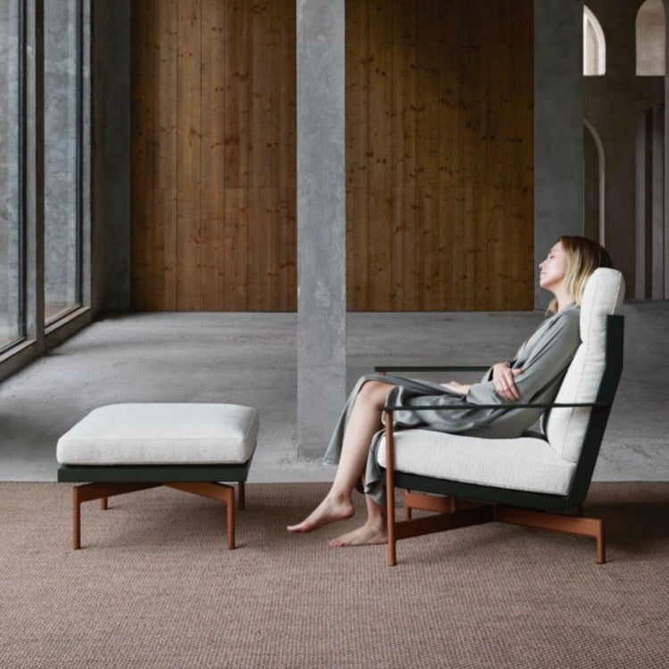 Gandia Blasco I Onde Hocker für Club Armchair