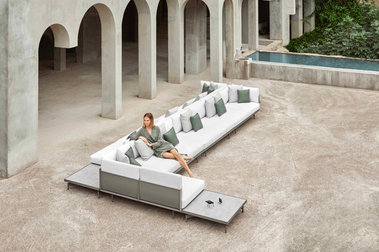 Gandia Blasco I Onde Abschlusssofa Sectional 1, rechts