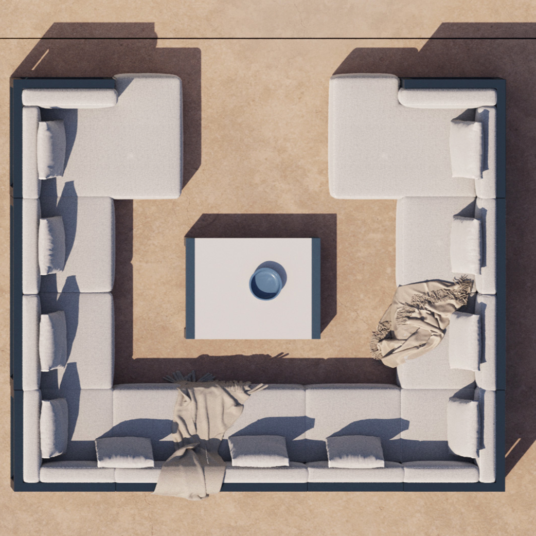 Gandia Blasco I Islablanca Mittelsofa Sectional 3
